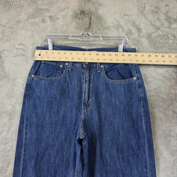 Levis 80s Mom Jeans Womens 30x30 Blue High Rise Tapered Leg Denim 100% Cotton - Picture 2 of 13